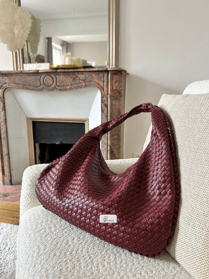 Woven Hobo Bag – Everyday Luxury Shoulder Bag