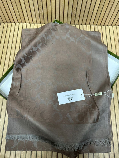 Elegant Jacquard Pashmina Scarf for Women – Soft Winter Shawl & Wrap