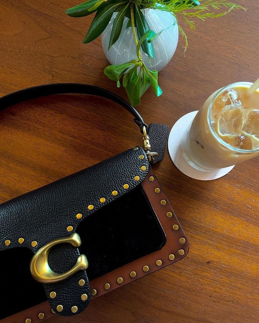 COACH Tabby Studded Shoulder Bag