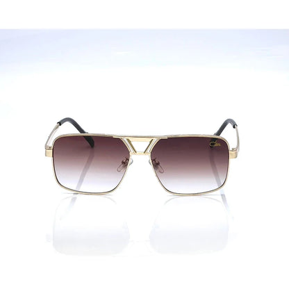 Gold Square Aviator Sunglasses for Men & Women – Gradient UV400 Luxury Shades