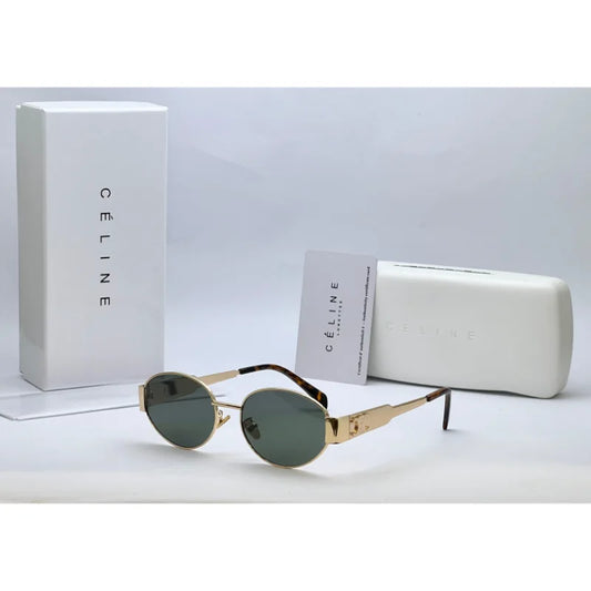 Round Metal Frame Sunglasses – Minimalist Luxury Shades