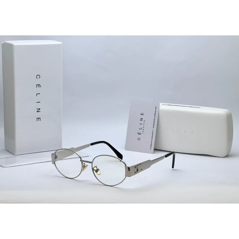 Round Metal Frame Sunglasses – Minimalist Luxury Shades