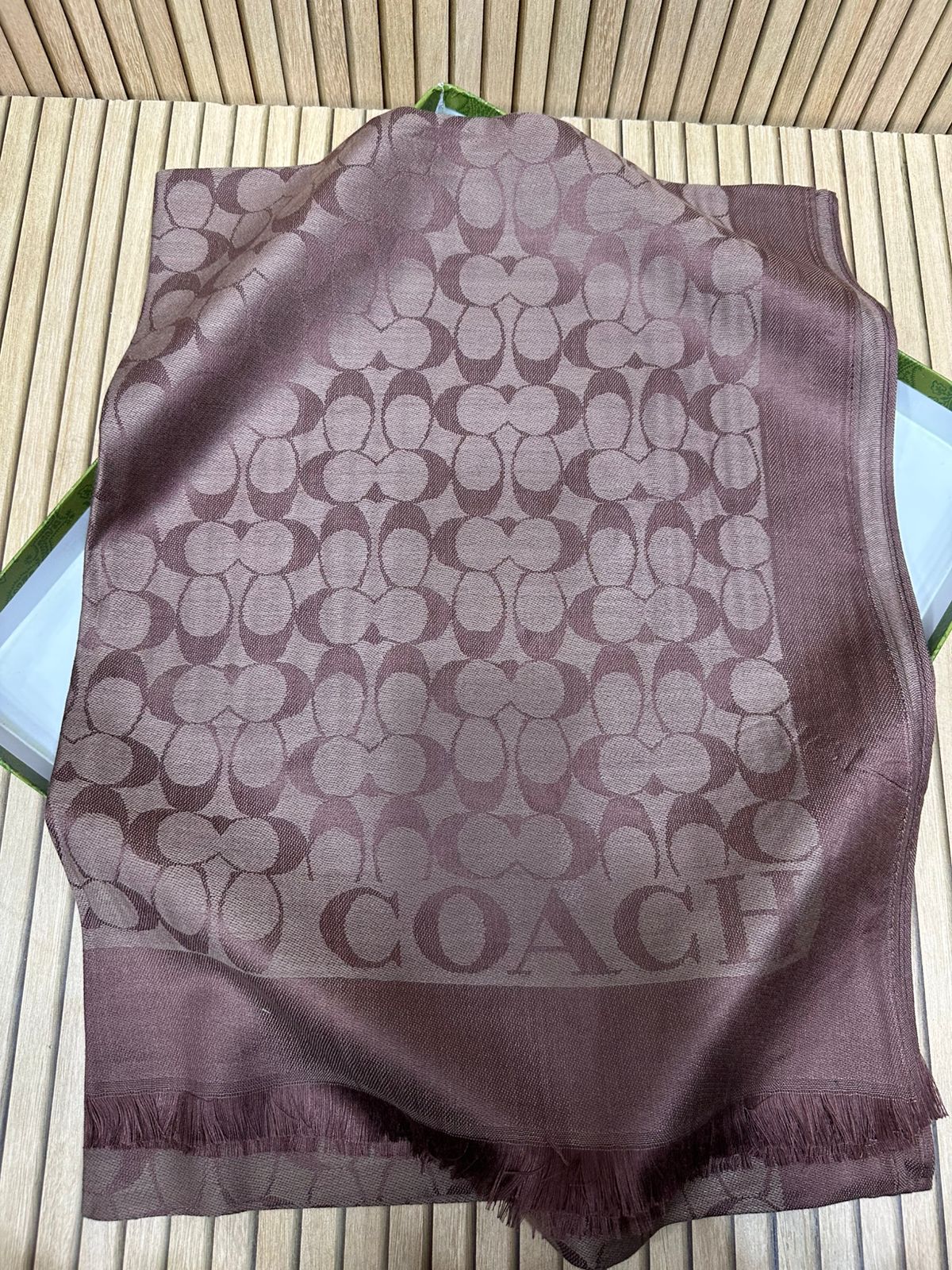 Elegant Jacquard Pashmina Scarf for Women – Soft Winter Shawl & Wrap