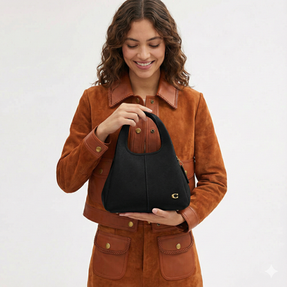 Structured Pebble Tote Bag – Luxury Everyday Handbag for Women