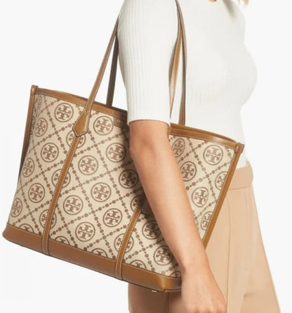 TB Perry T Monogram Jacquard Bag