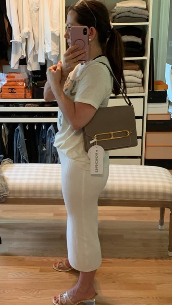 Structured Flap Crossbody Bag – Elegant Luxury Style for Women