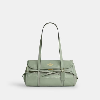 Bow Flap Shoulder Bag