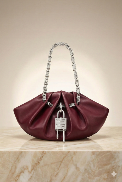 Chain Handle Clutch Bag – Luxury Evening Shoulder Bag for Women