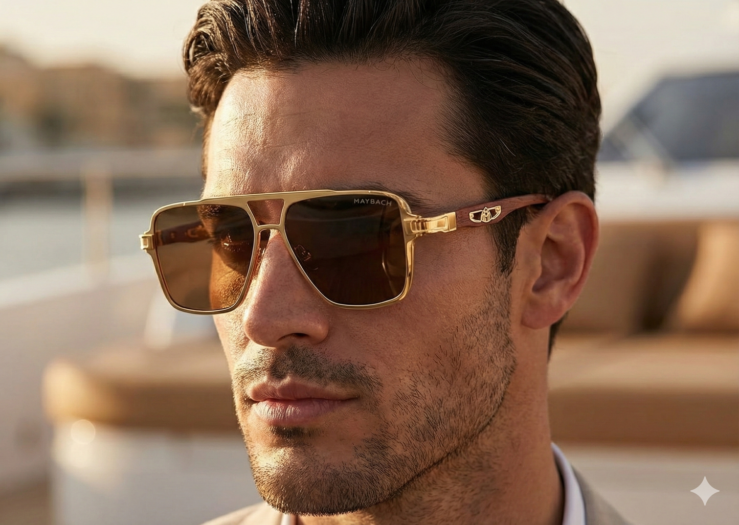 Premium Square Sunglasses for Men – Luxury Style Shades