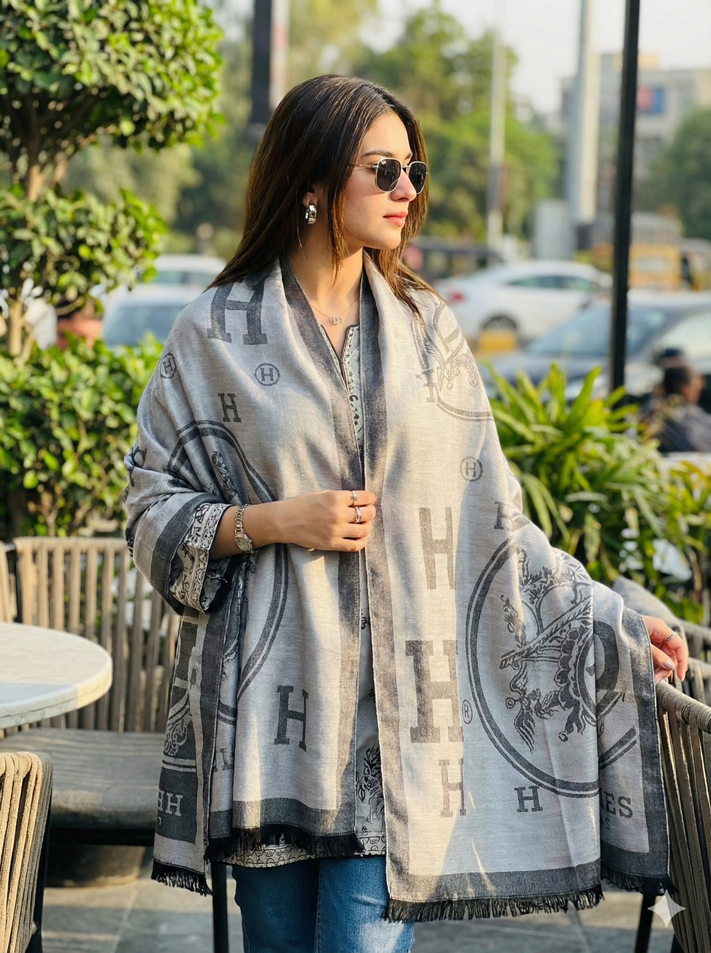 Luxury Pashmina Scarf for Women – Soft Winter Wrap