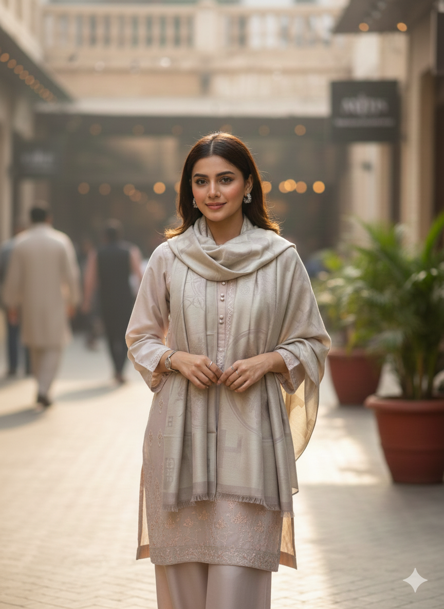 Luxury Pashmina Scarf for Women – Soft Winter Wrap