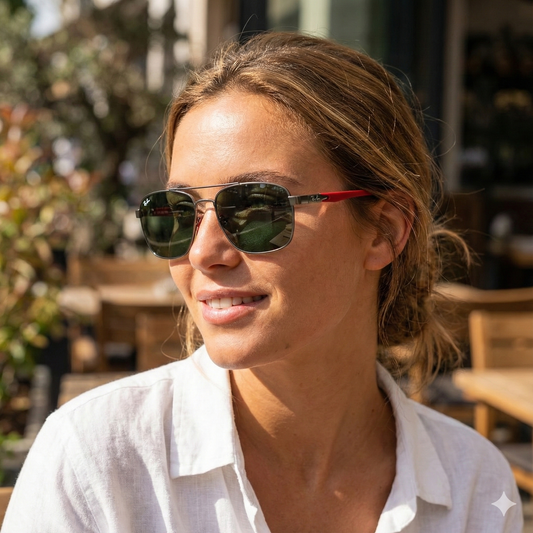 Classic Square Metal Frame Sunglasses – Polarized UV400 Shades (Multiple Colors)