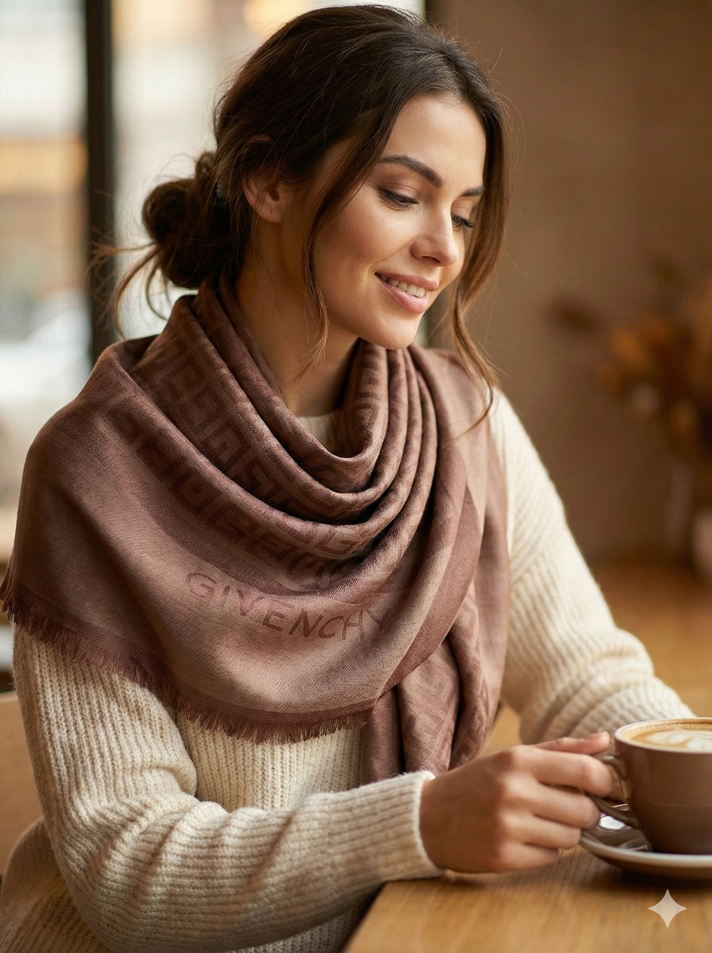 Premium Pashmina Scarf for Women – Soft Woven Winter Shawl & Stole