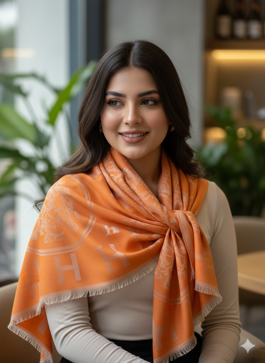 Luxury Pashmina Scarf for Women – Soft Winter Wrap