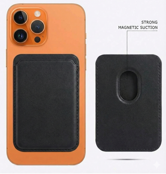 Magnetic Phone Card Holder Wallet – Slim Stick-On Card Holder for Iphone