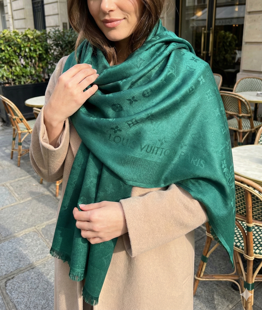 Luxury Jacquard Pashmina Scarf for Women – Soft Winter Shawl with Elegant All-Over Pattern