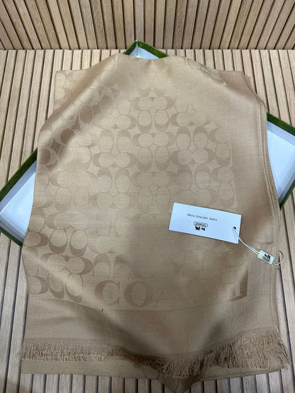 Elegant Jacquard Pashmina Scarf for Women – Soft Winter Shawl & Wrap