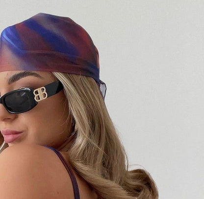 Rectangular Black Sunglasses – Luxury Gold Temple Statement Shades