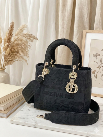 Elegant Textured Top-Handle Tote Bag – Luxury Style for Women
