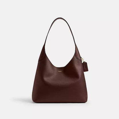 Minimalist Leather Hobo Bag