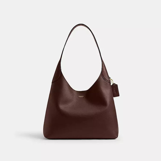 Minimalist Leather Hobo Bag