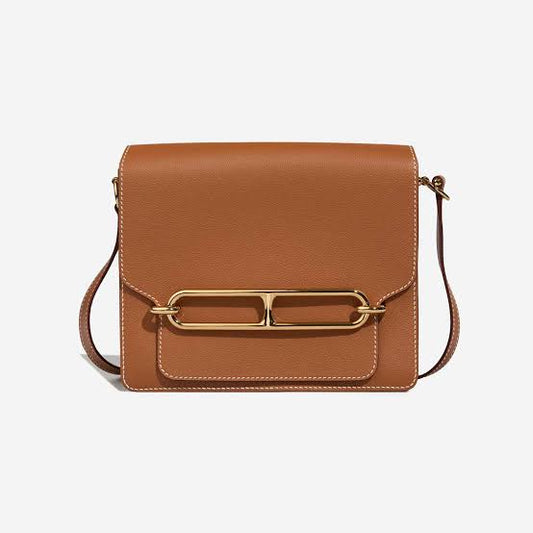 Structured Flap Crossbody Bag – Elegant Luxury Style for Women