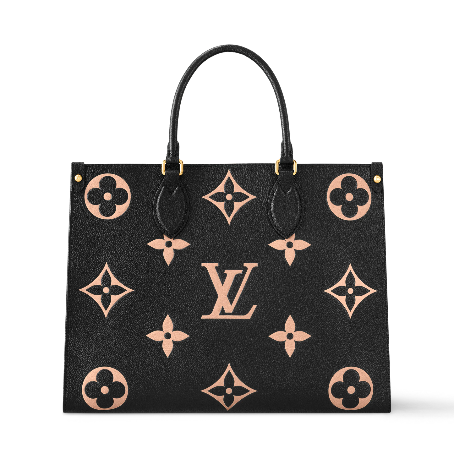 Medium Monogram Leather Tote Bag