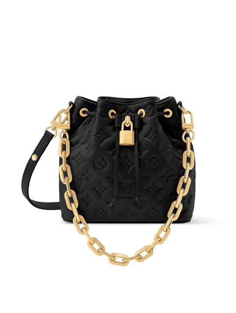 Embossed Bucket Bag