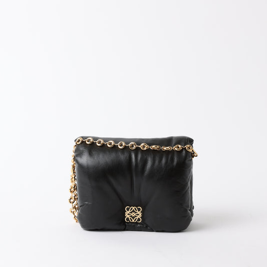 Ruched Chain Bag