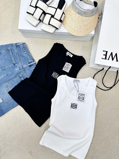 Women’s Stretch Tank Top — Ribbed, Sleeveless, Everyday Basic (S-L)