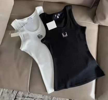 Women’s Stretch Tank Top — Ribbed, Sleeveless, Everyday Basic (S-L)