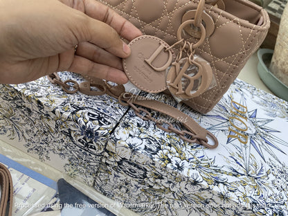 Quilted Micro Top-Handle Bag – Mini Rectangle Tote with Crossbody Strap (Black & Taupe)