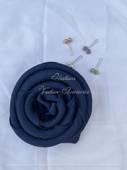 Premium Crinkle Stole | Lightweight Crinkle Scarf & Stole for Women