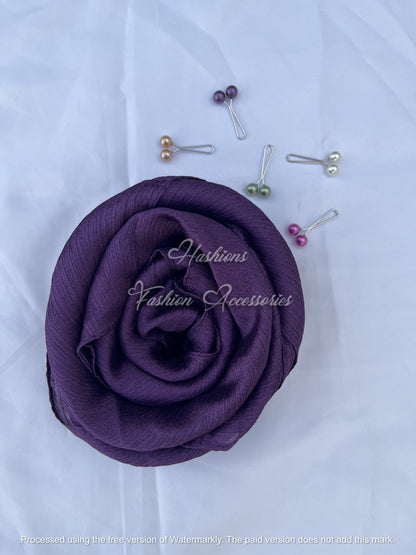 Premium Crinkle Stole | Lightweight Crinkle Scarf & Stole for Women