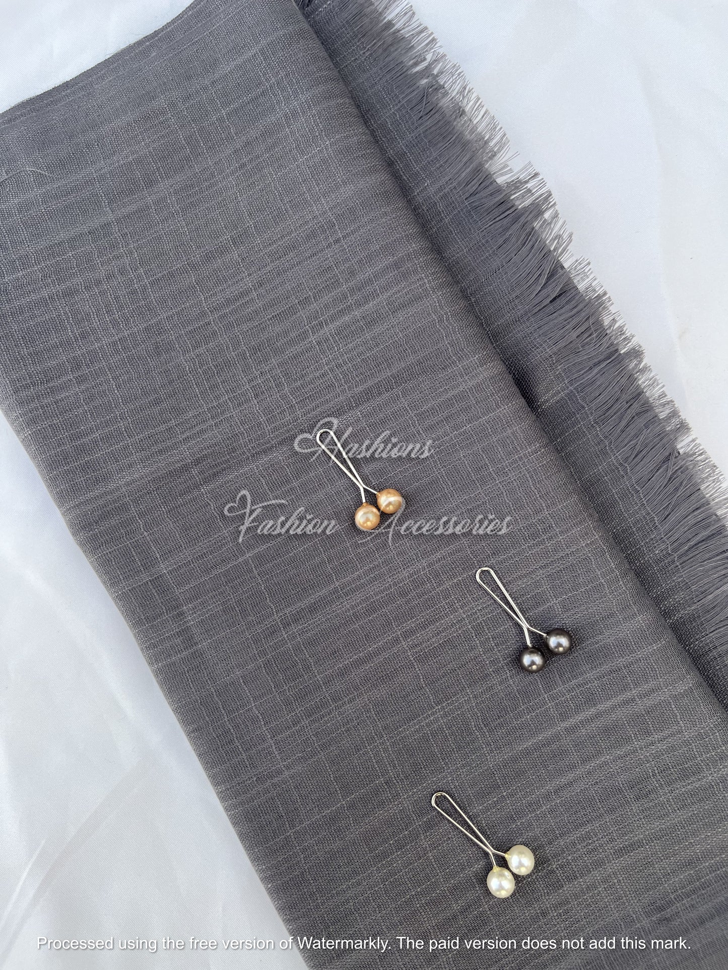 Turkish Textured Scarf for Women – Premium Fringed Stole | Hashions