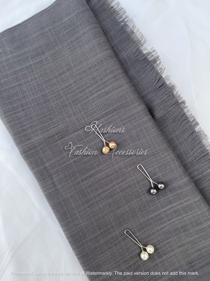 Turkish Textured Scarf for Women – Premium Fringed Stole | Hashions