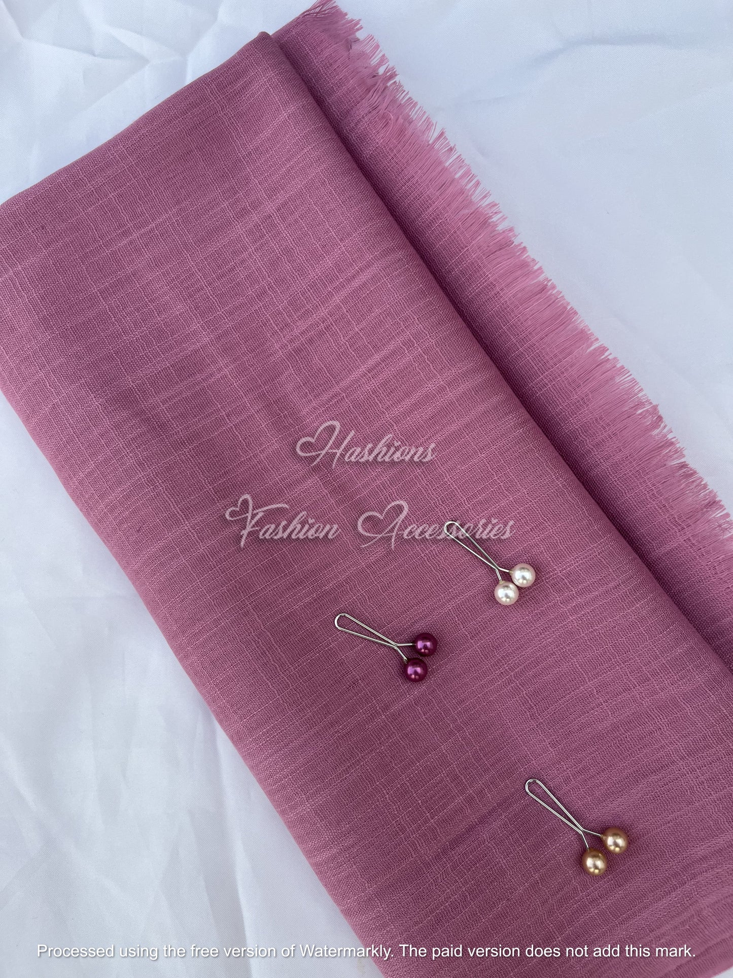 Turkish Textured Scarf for Women – Premium Fringed Stole | Hashions