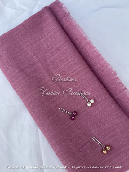 Turkish Textured Scarf for Women – Premium Fringed Stole | Hashions