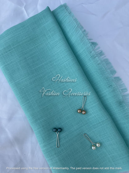 Luxury Turkish Textured Scarf for Women – Soft Fringed Stole | Hashions