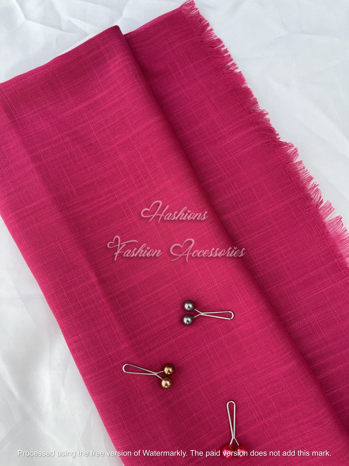 Luxury Turkish Textured Scarf for Women – Soft Fringed Stole | Hashions