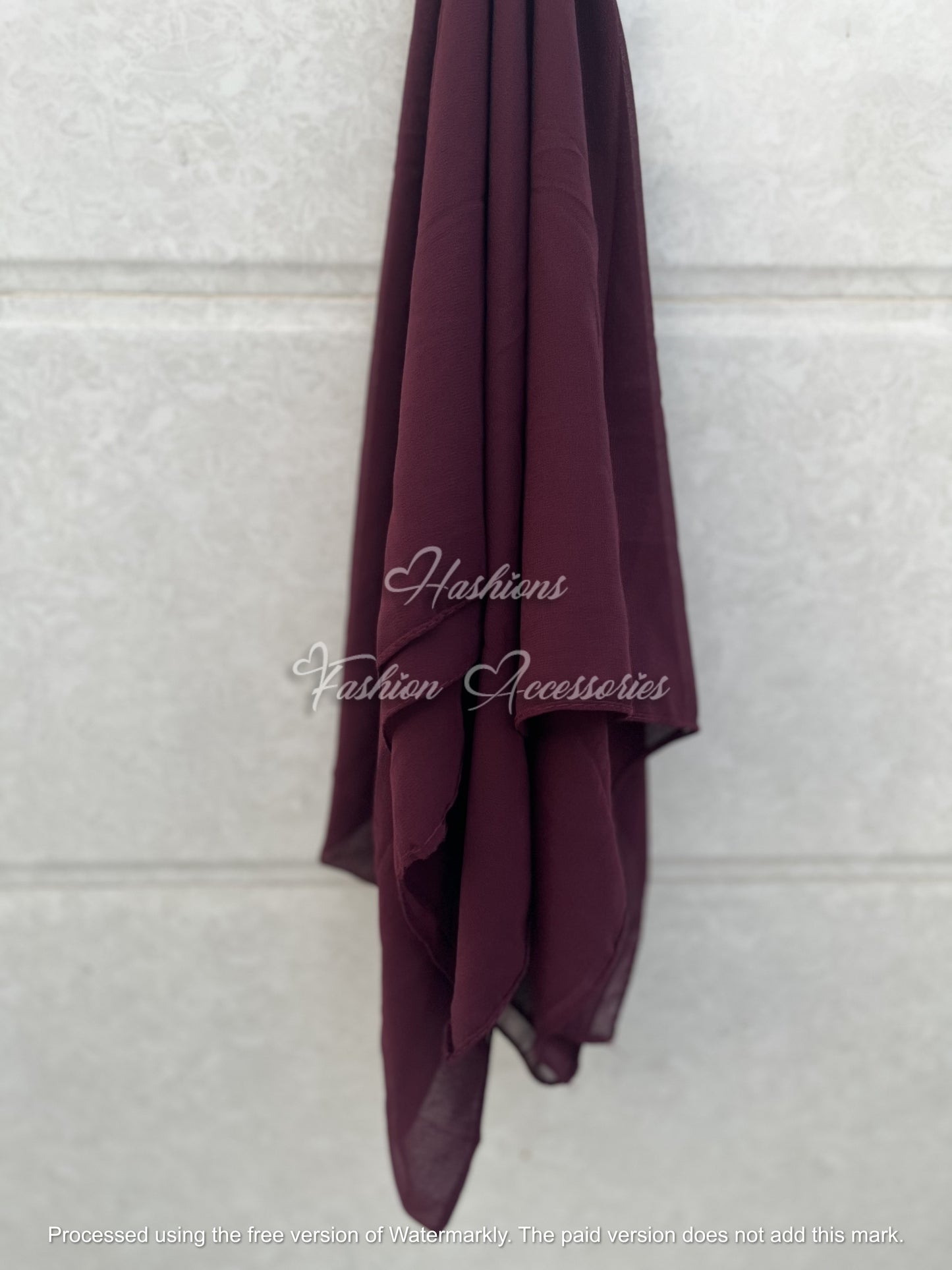 Classic Chiffon Scarf for Women – Elegant Lightweight Stole | Hashions
