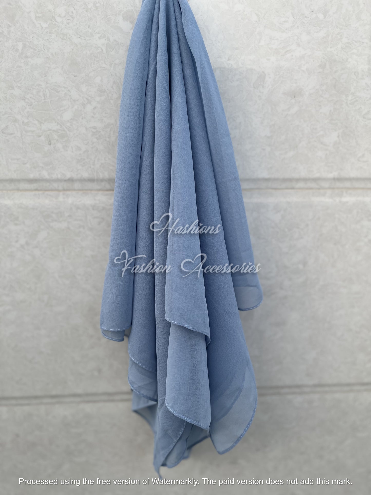 Classic Chiffon Scarf for Women – Elegant Lightweight Stole | Hashions