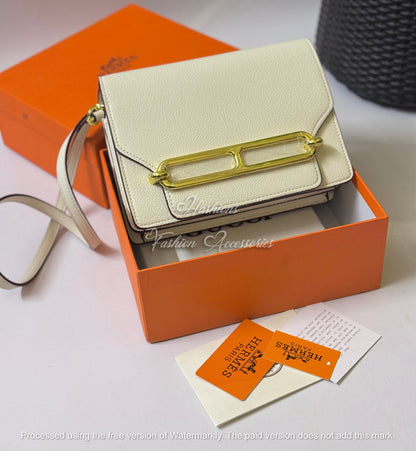 Structured Flap Crossbody Bag – Elegant Luxury Style for Women