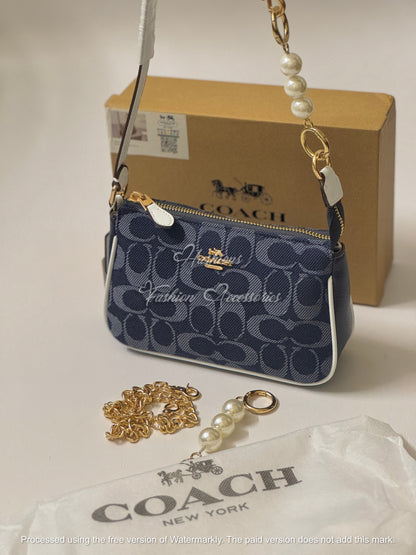 Nolita 19 Women’s Mini Shoulder & Crossbody Bag – Premium Zip Pouch Handbag