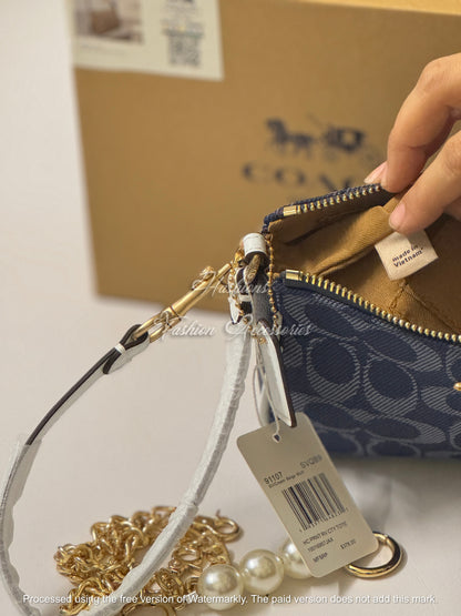 Nolita 19 Women’s Mini Shoulder & Crossbody Bag – Premium Zip Pouch Handbag