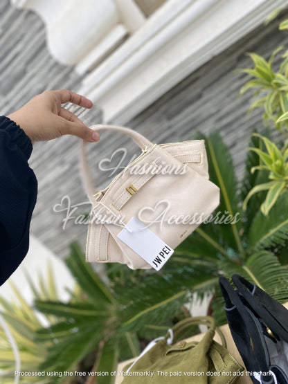 JWPEI Hana Mini Suede Tote Bag