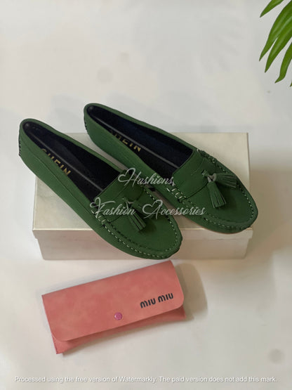 Women’s Soft Tassel Loafers – Comfortable Everyday Slip-On Flats (5 Colors)