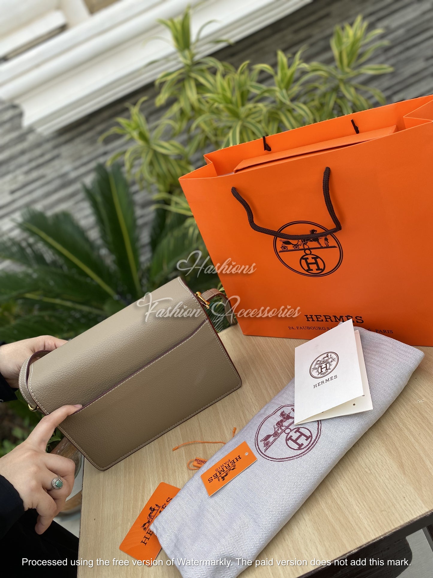 Hermes Roulis Handbag