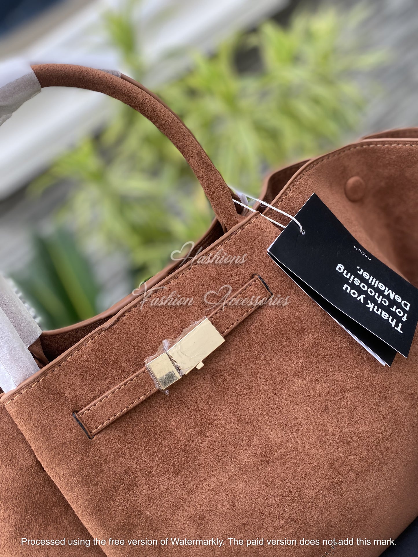 Demellier Suede Bag