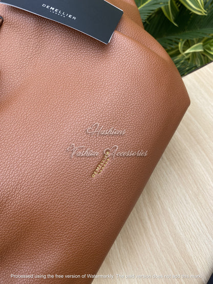 Demellier Leather Tote Bag
